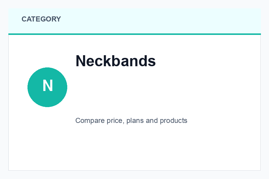 Neckbands