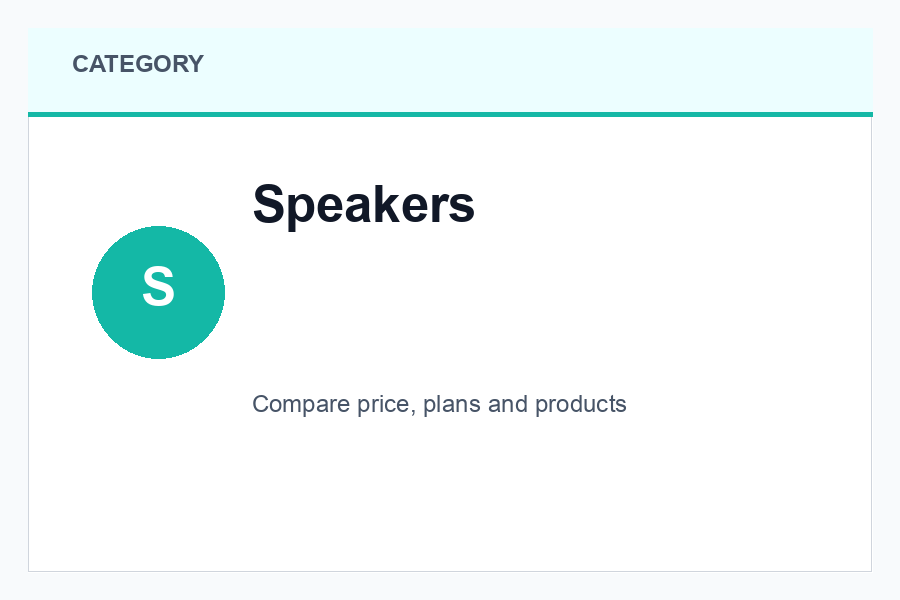 Speakers