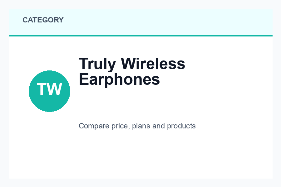 Truly Wireless Earphones