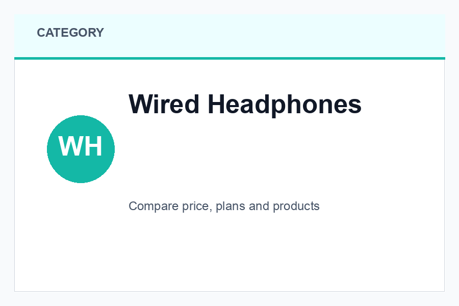 Wired Headphones