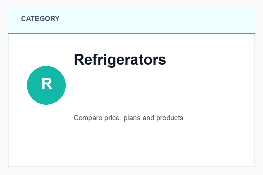 Refrigerators