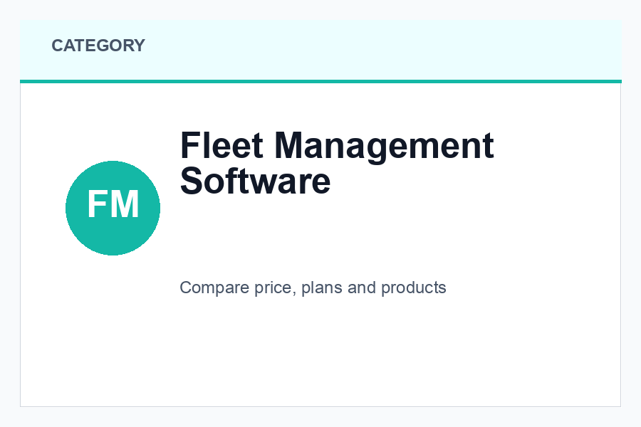 Fleet Management Software
