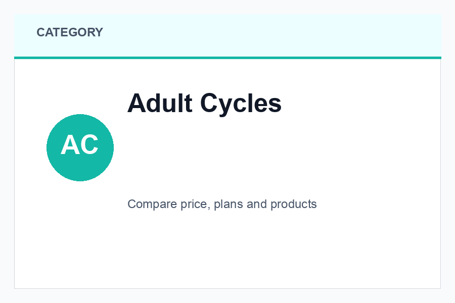 Adult Cycles
