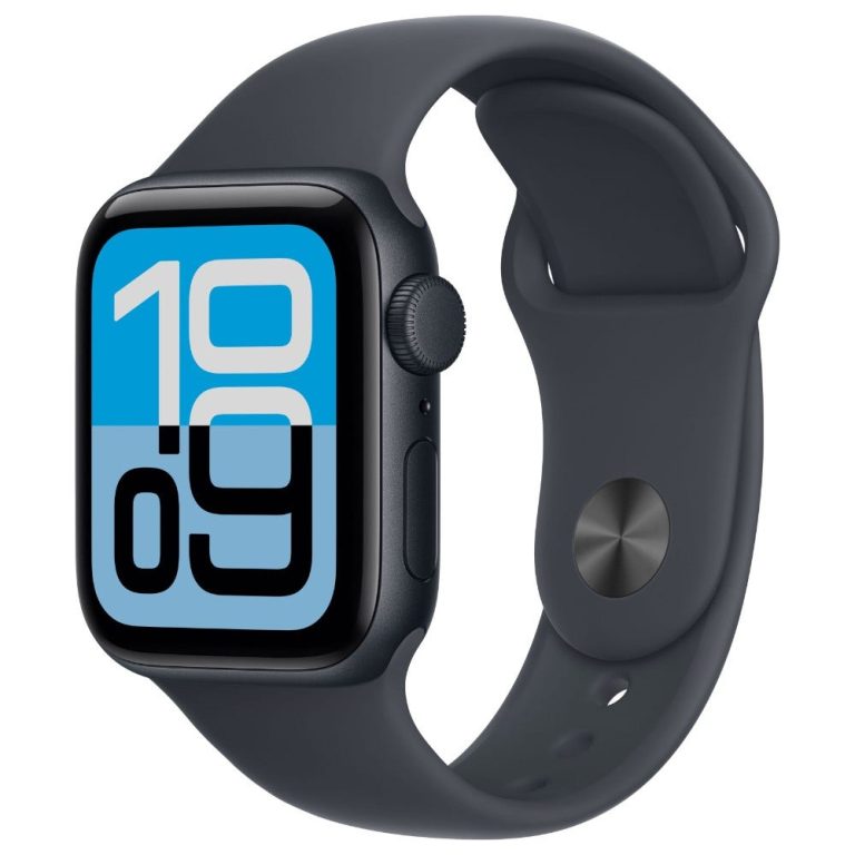 Apple Watch SE 3 GPS 40mm Midnight Aluminium Case Midnight Sport Band – S/M
