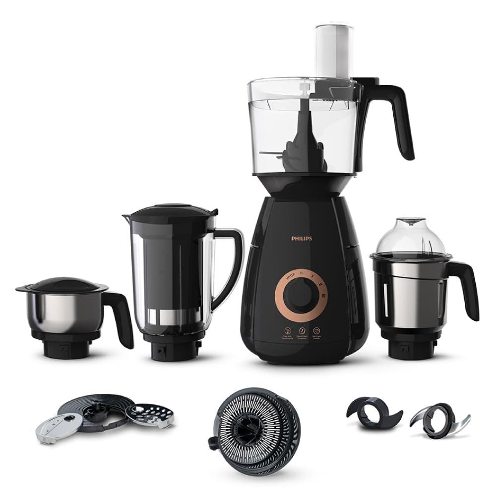 Philips HL7707/01 3-in-1 Mixer Grinder Juicer & Food Processor