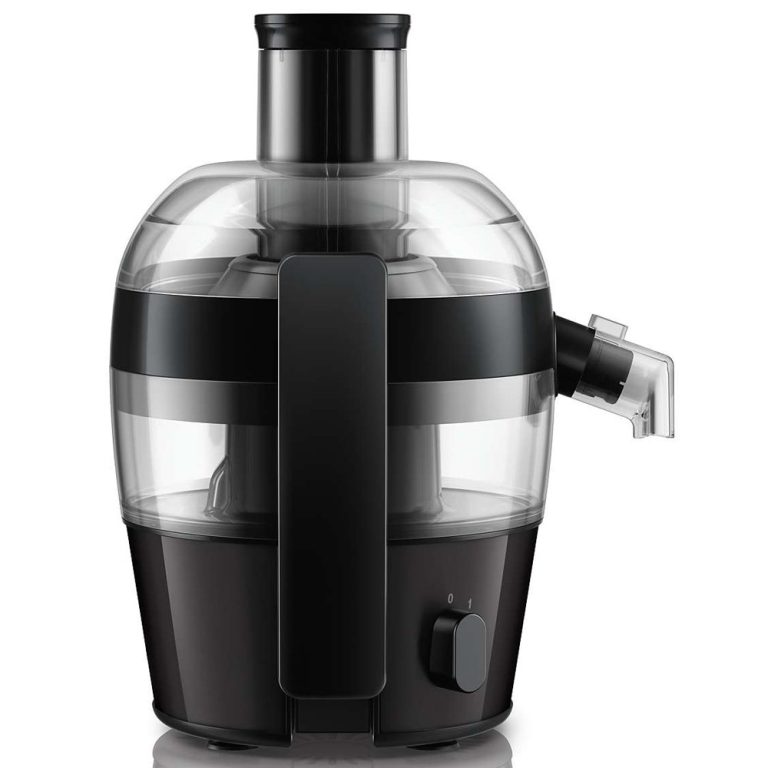 Philips Viva Collection Juicer QuickClean Technology, 500Watts, QuickClean Sieve, ABS Plastic, See-through Pulp Container