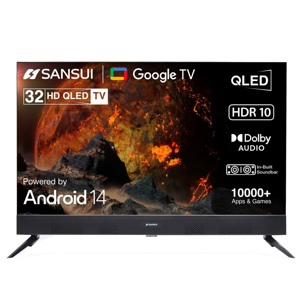 SANSUI HD QLED Smart Google TV