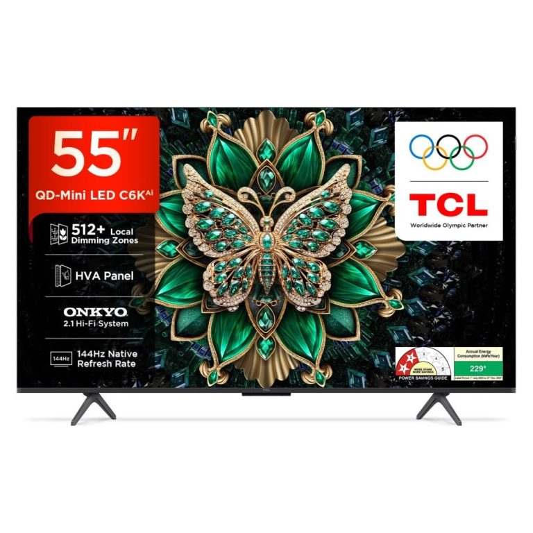 TCL C6K Series 4K Ultra HD QD-Mini LED Smart Google TV
