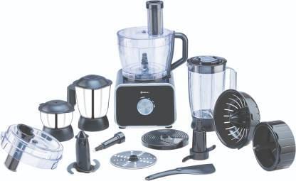 BAJAJ FX DLX 1000 W Food Processor (Black)