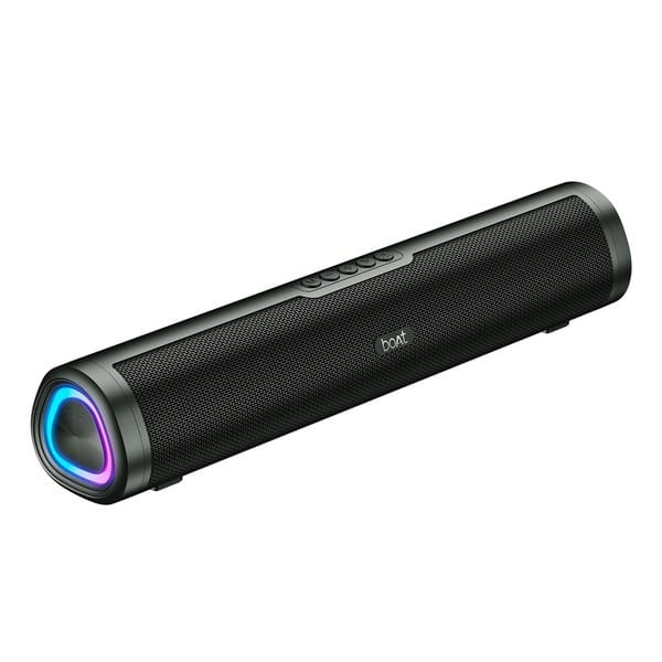 boAt Aavante 2.0 150 | 16W Portable Soundbar with RGB LEDs, TWS Mode & Multi-Connectivity (Premium Black)