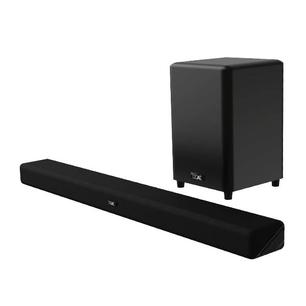 boAt Aavante Bar 4100DA Soundbar with 300W RMS boAt Signature Sound, 3.1.2 Channel Surround Sound, Bluetooth v5.3 (Black)