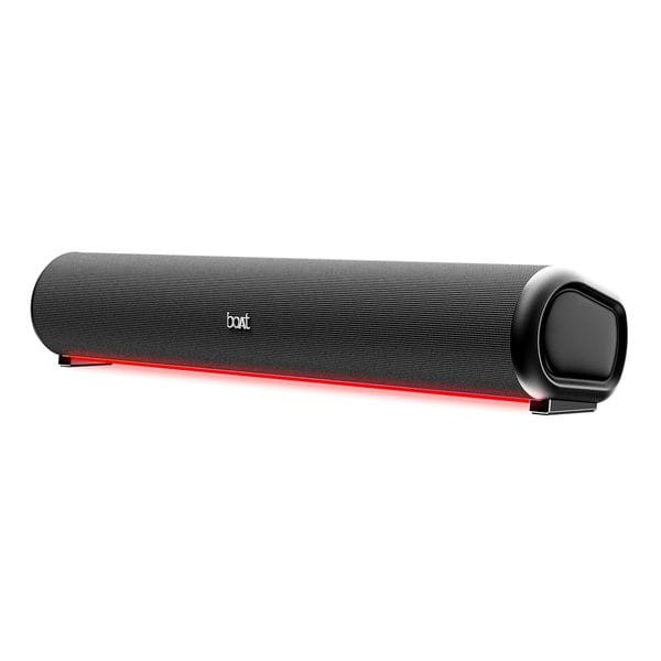 boAt Aavante Bar 950 Bluetooth Soundbar w/ 40W Signature Sound, RGB LEDs, Dual Passive Radiators, Up to 7 hrs Playback, TWS Function, Inbuilt Mic,BT v5.3,TF Card, AUX Port (Premium Black)