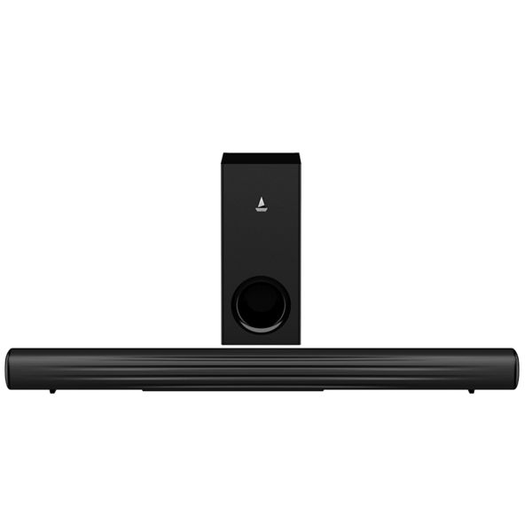 boAt Aavante Bar Aroha | Bluetooth Soundbar with Wired Subwoofer, 100W RMS Sound, 2.1 channel, Multiple EQ Modes, Bluetooth v5.3, USB, AUX, HDMI (ARC)