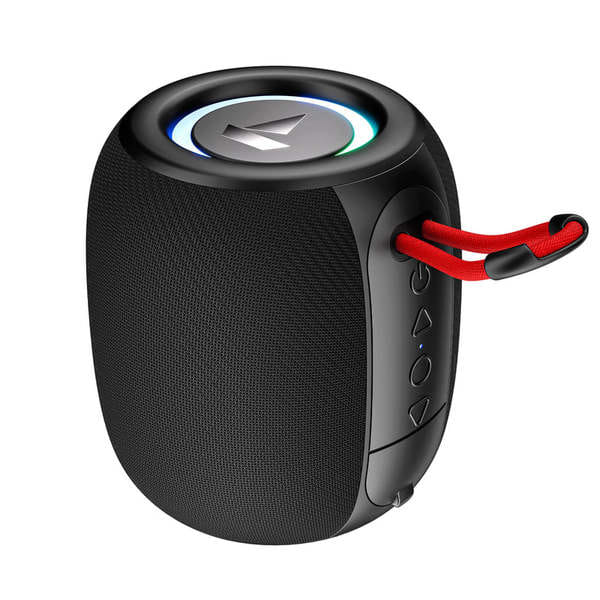 boAt Stone 208 Portable Bluetooth Speaker with 5W Sound, TWS, RGB Lights and 8H Playback (Black)