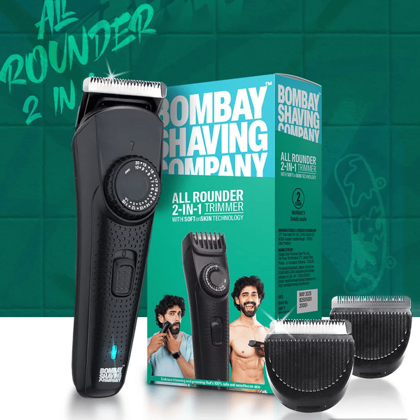 Bombay Shaving Company All Rounder 2-in-1 Trimmer