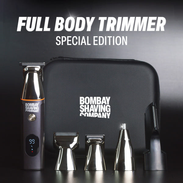 Bombay Shaving Company Full Body Trimmer Special Edition (Black & Silver)