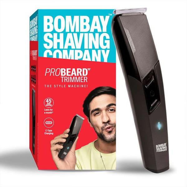 Bombay Shaving Company Probeard Trimmer, 45 Minutes Run Time, 6-in-1 Multi-comb System