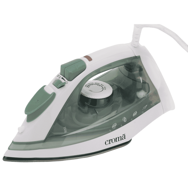 Croma 1600 Watts Steam Iron (Overheat Safety, Grey) With 1 Year Warranty (Grey) – A Tata Product