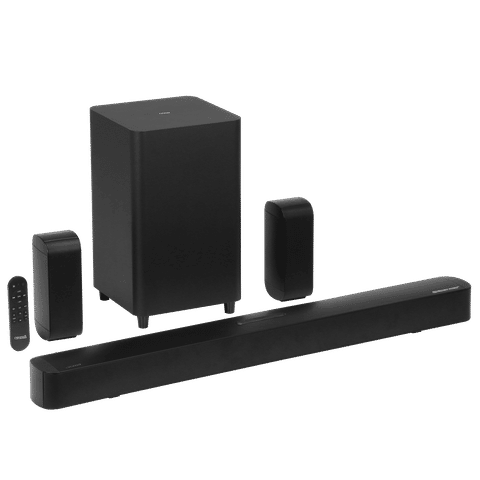 Croma 400W Bluetooth Soundbar with Remote (Dolby Audio, 5.1 Channel, Black) – A TATA Product