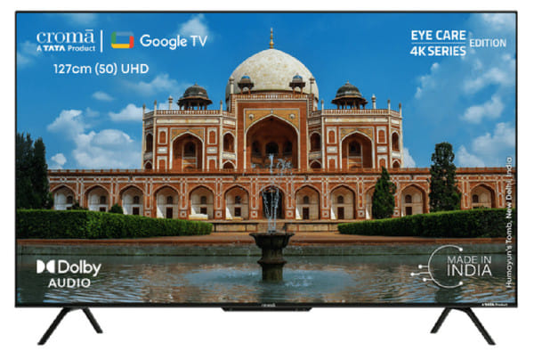 Croma (50 Inch) 4 K Ultra Hd Led Google Tv With Dolby Audio (2023 Model) (2) – A Tata Product