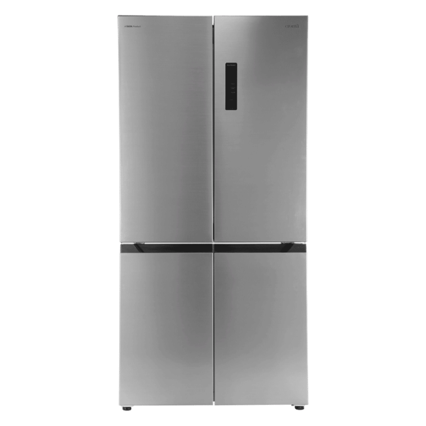 Croma 522 Litres Frost Free French Door Convertible Refrigerator with Multi Airflow (Inox) – A Tata Product
