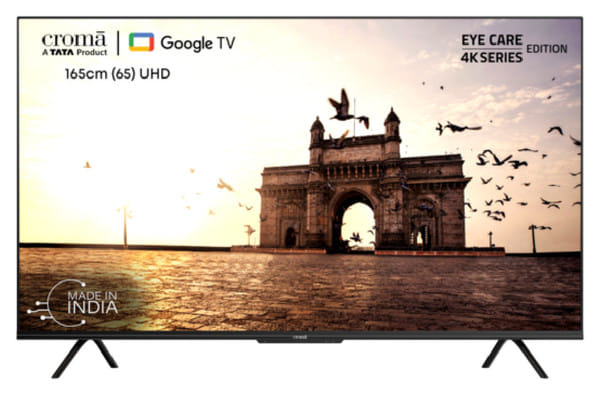 Croma (65 Inch) 4 K Ultra Hd Led Google Tv With Bezel Less Display (2023 Model) (2) – A Tata Product
