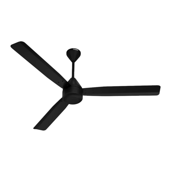 Crompton Energion Groove 1200mm (48 inch) Ceiling Fan (ANTI DUST WITH REMOTE) (Onyx)