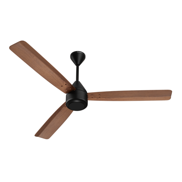 Crompton Energion Groove 1200mm (48 inch) Ceiling Fan (Dark Cherry Wood)