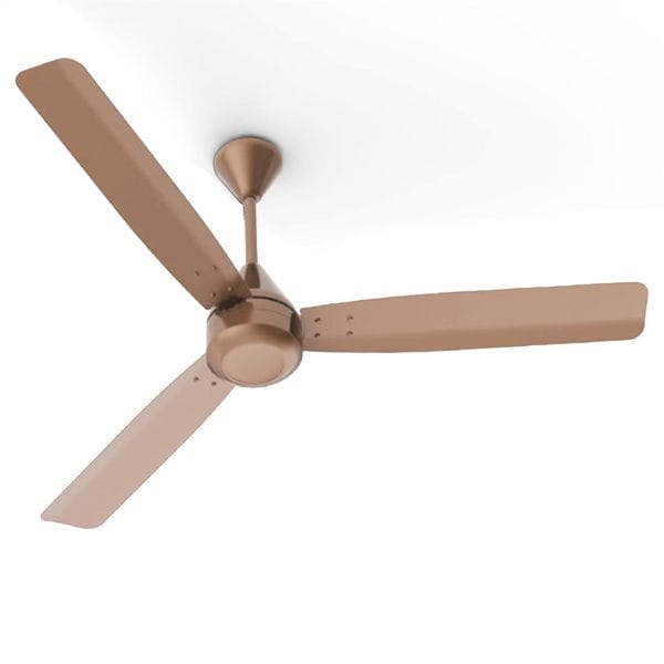 Crompton Energion Groove 1200mm (48 inch) Ceiling Fan (Without remote) (Brown)