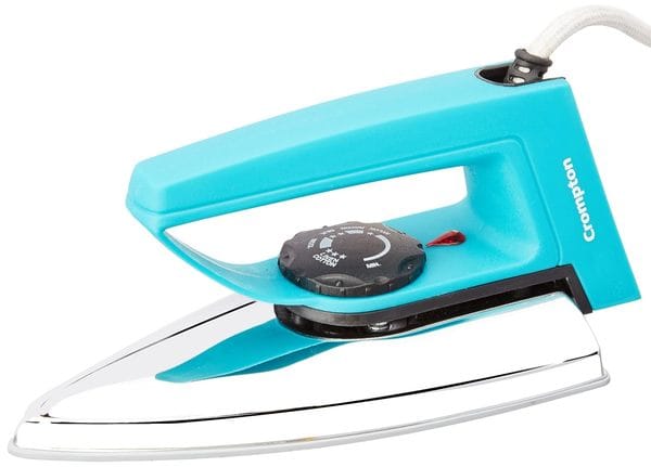 Crompton Greaves RD 750 Watt Dry Iron with Double Layer Non stick Coating