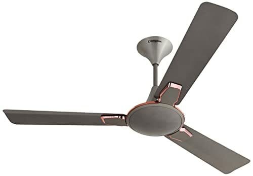 Crompton Premion Aura2 Prime Antidust 1200 mm Premium Design Ceiling Fan for Home | Star Rated Energy Efficient | Duratech Technology | 5 Years Warranty (Titanium Rose Gold)