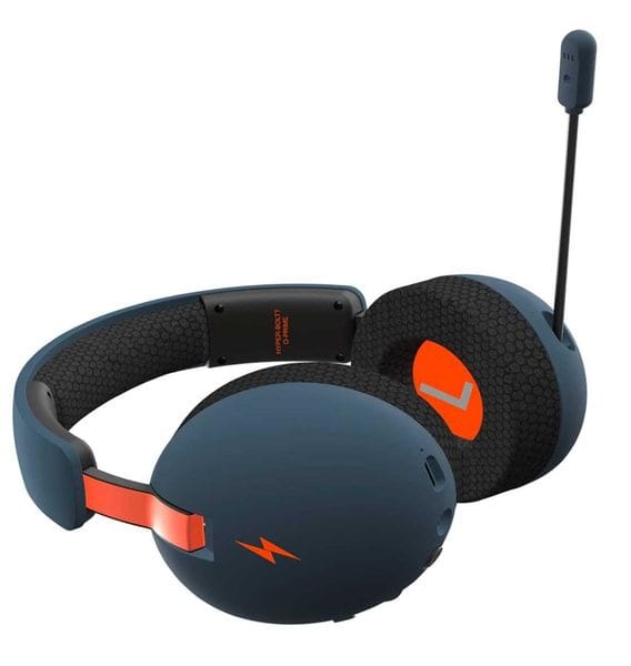 Fire Boltt O Prime Gaming Headphone Bluetooth V5.3, 100 hr Wireless use, a 50mm Driver, Cardioid mic. Game with 28ms Low Latency, and AUX Input for Wired Connection