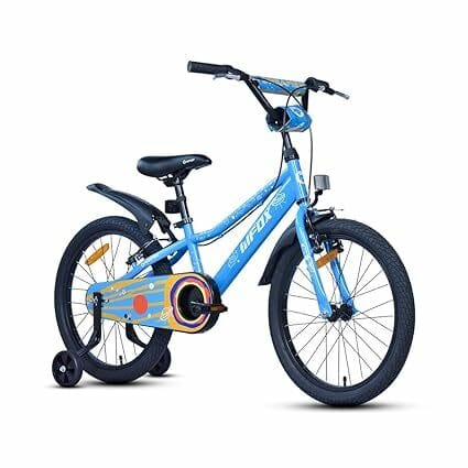 FIREFOX Dreamer 20T Single Speed Bicycle for Kids | Blue | Rigid | V Brake | High Strength Steel Frame: 25Cm | Non Toxic Paint | Ideal Rider Height: 120-135cm | 98% Pre-Assembled