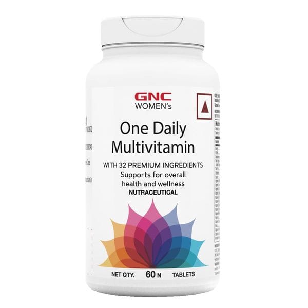 GNC Women’s One Daily Multivitamin | Enhances Immunity | Boosts Energy Levels | Supports Memory | Protects Vision | Formulated In USA | 32 Rich Ingredients with Vitamin C & More | 60 Tablets
