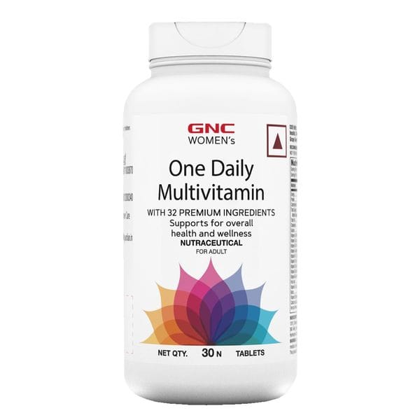 GNC Women’s One Daily Multivitamin for Women | Enhances Immunity | Boosts Energy Levels | Supports Memory | Protects Vision | Formulated In USA | 32 Rich Ingredients with Vitamin C & More | 30 Tablets