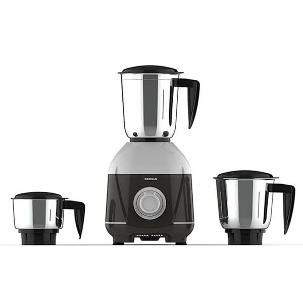 Havells Mixwell – N 500W 3 Jar Mixer Grinder (Black/Grey)