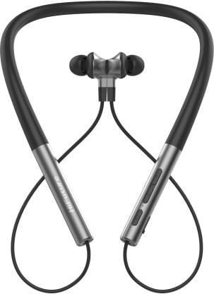 HiFuture Necklace Qualcomm Powered AptX Ultra Bass ENC Bluetooth Headset(Black, In the Ear)
