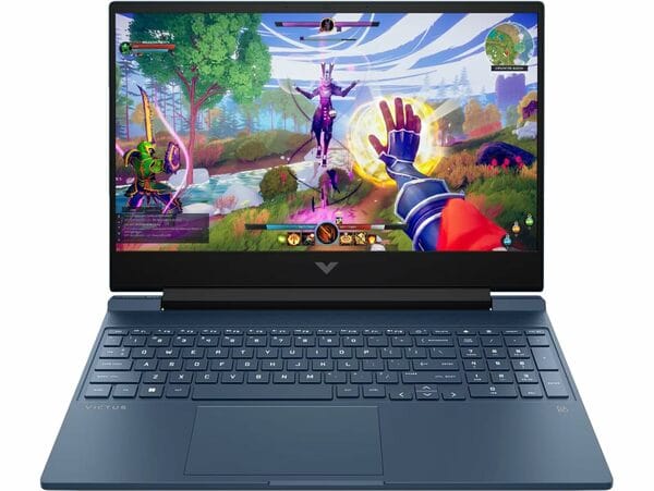 HP Victus, AMD Ryzen 7 7445HS 4GB NVIDIA GeForce RTX 2050 – (16 GB/512 GB SSD/Windows 11 Home) FHD,144Hz, 300 nits,15.6”, M365* Office24, Blue, 2.29kg,15-fb3122AX/23ax Gaming Laptop