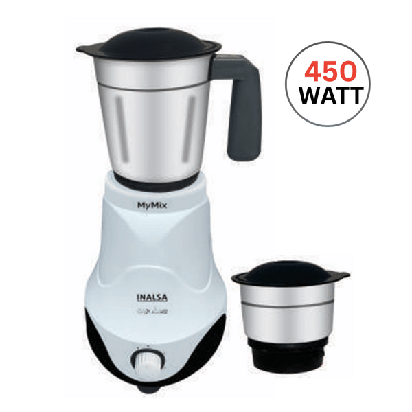 Inalsa MYMIX 2 Jar 450 Watt Mixer Grinder