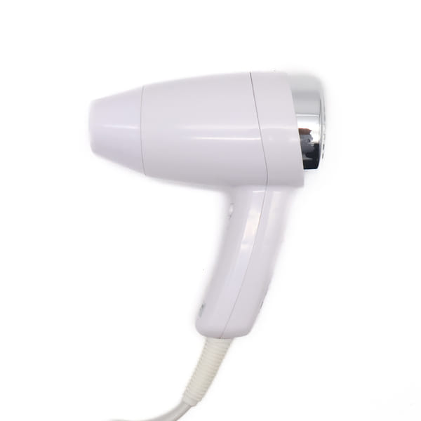 JVD Clipper Chrome 1600 Watts Professional Hair Dryer | Straight 2 M & VDE Plug | Trigger Switch, Heat Balance Technology, Fast Drying, Unisex (White)