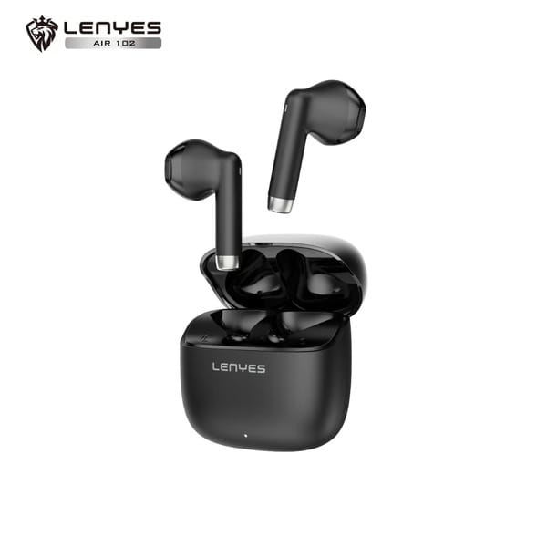 Lenyes Air 102 Wireless Earbuds, 2025 Bluetooth Headphones V5.4 HiFi Stereo Earphones, 8H Playtime in Ear Earbud, Bluetooth Earbud with Dual Mic Call for android and IOS