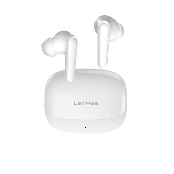 Lenyes AIR40 Wireless Earbuds Bluetooth 5.3, 20H Playtime, HiFi Bass, Touch Control, Instant Pairing, Voice Assistant, 30mAh Earbuds + 200mAh Charging Case