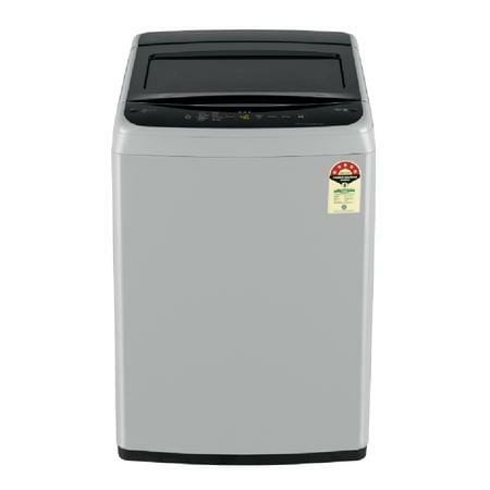 LG 7.5 Kg Smart Inverter Fully Automatic Top Load Washing Machine (Middle Free Silver) – Energy Efficient & Silent Operation