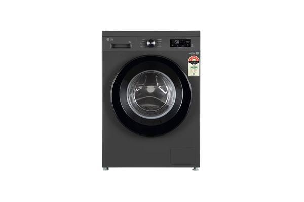 LG 8KG Front Load Washing Machine, Inverter Direct Drive, Middle Black, FHB1208Z2M