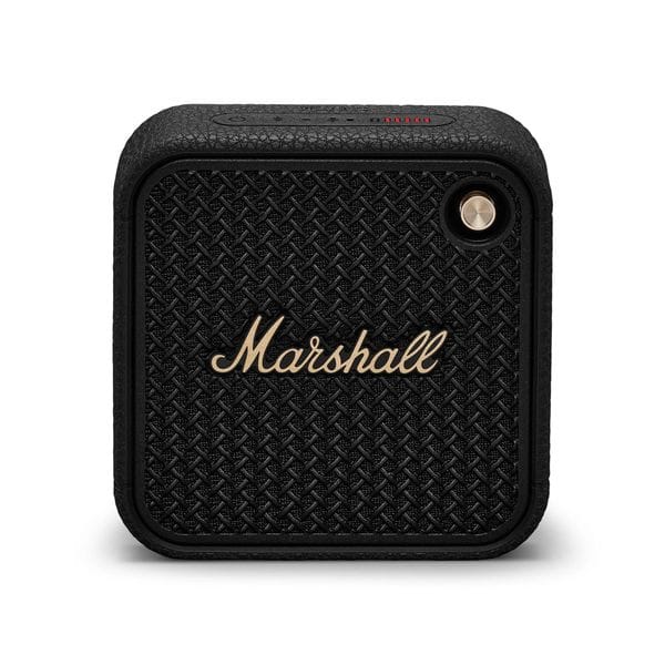Marshall Willen II Portable Bluetooth Speaker with 17+ Hours of Portable Playtime, Dust & Waterproof (IP67) – Black & Brass