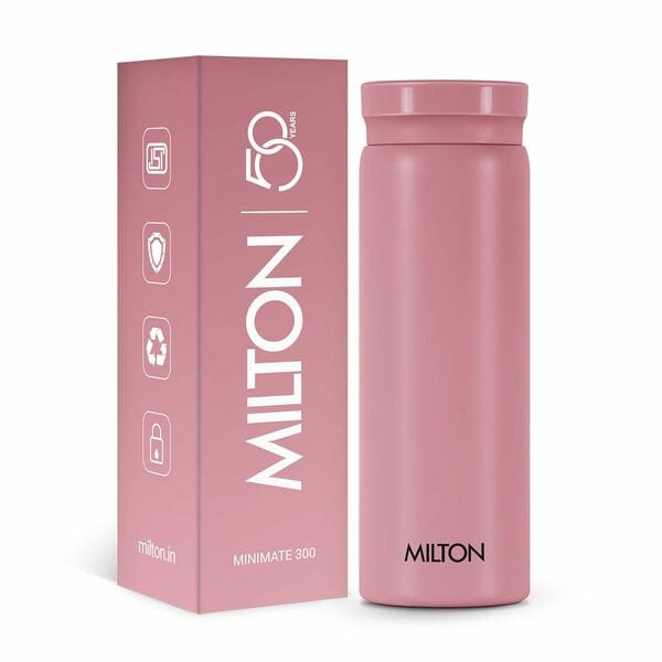Milton Minimate 300 Thermosteel Water Bottle -Berry