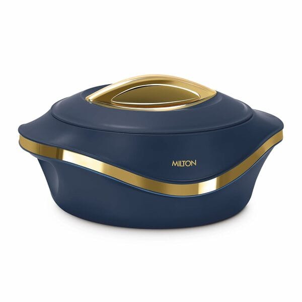 MILTON Pearl 1500 Inner Stainless Steel Casserole-1.27 litres-Blue