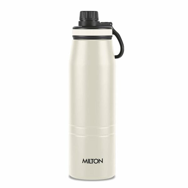 Milton Sparkle 900 Thermosteel Water Bottle -Ivory