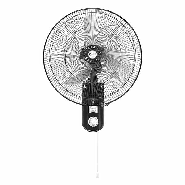 Orient Electric 450mm Tornado – Wall II Fan (Black Metal)