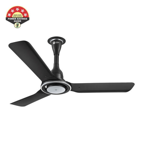 Orient Electric I Float IoT 5 Star Rated BLDC Ceiling Fan 1200mm (Cosmos Black)